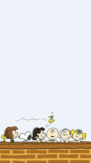 Charlie Brown Celebrating His Birthday Wallpaper