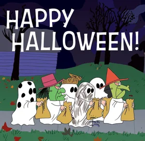 Charlie Brown Happy Halloween Wallpaper