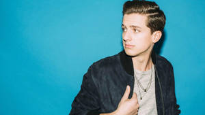 Charlie Puth Looking Sideways Wallpaper