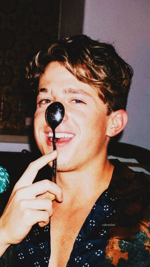 Charlie Puth Playful Side Wallpaper