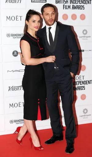 Charlotte Riley With Husband Tom Hardy Wallpaper