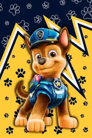 Chase The Dalmatian Pup From Paw Patrol Is Ready For Action! Wallpaper