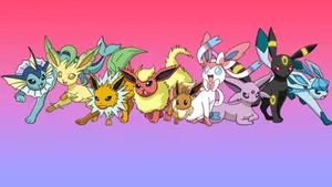 Check Out The Adorable Eevee Evolutions! Wallpaper