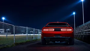 Check Out The Advanced Features And Updated Performance Of The Dodge Challenger 4k Wallpaper