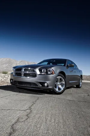 Check Out The Stunning Red Dodge Charger On Your Iphone Wallpaper