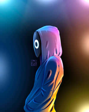 Check Out This Awesome Purple Skull Trooper Character! Wallpaper