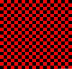 Checkered And Red - A Classic Look Wallpaper