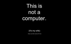 Cheeky Caption Wallpaper