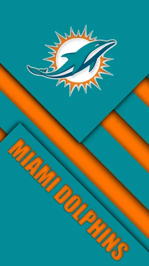 Cheer On The Miami Dolphins With Your Own Iphone Wallpaper