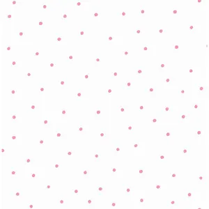 Cheerful Ambiance With Pink Polka Dot Wallpapers Wallpaper