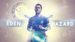 Chelsea Eden Hazard Fan Art Wallpaper