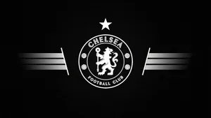 Chelsea Logo On Black Wallpaper