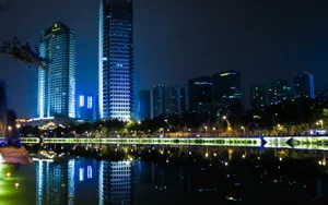 Chengdu At Night Wallpaper