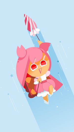 Cherry Blossom Cookie Run Vector Art Wallpaper