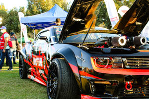 Chevrolet Camaro Racing Car Wallpaper