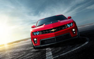 Chevrolet Camaro Red Car Wallpaper