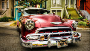 Chevrolet Deluxe Vintage Car Model Wallpaper