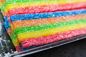 Chewy Sour Strips Up-close Wallpaper