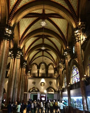 Chhatrapati Shivaji Maharaj Terminus Interior Hd Wallpaper