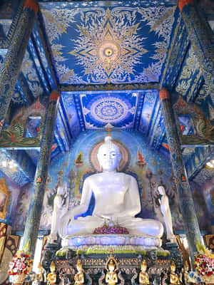 Chiang Rai's Blue Temple Wallpaper