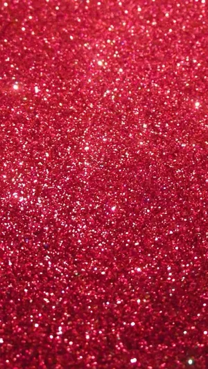 Chic And Sparkly Red Glitter Wallpaper