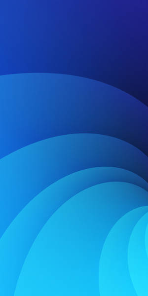 Chic Minimalist Blue Gradient Iphone Wallpaper Wallpaper