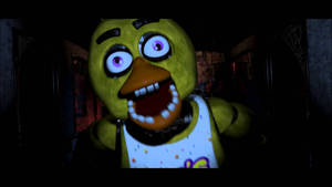 Chica Fnaf Jump Scare Wallpaper