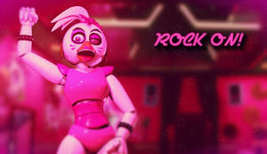 Chica Fnaf Rock On Wallpaper