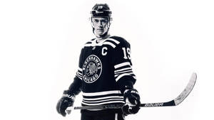 Chicago Blackhawks Jonathan Toews Poster Wallpaper