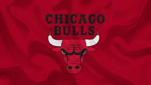 Chicago Bulls Satin Flag Logo Wallpaper