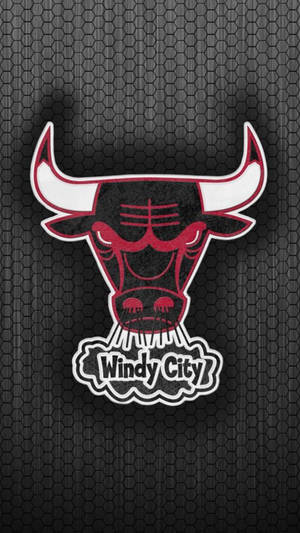 Chicago Bulls Windy City Patch Logo Wallpaper