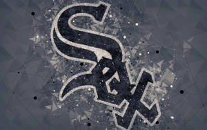 Chicago White Sox Polygon Texture Wallpaper