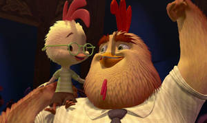 Chicken Little And Buck Wallpaper