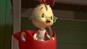 Chicken Little Baseball Scene Wallpaper