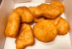 Chicken Nuggets Simple Photo Wallpaper