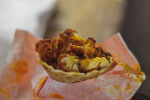 Chicken Waffles Burrito Wallpaper