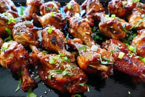 Chicken Wings Luscious Wallpaper