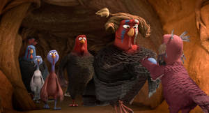 Chief Broadbeak And Other Free Birds Wallpaper