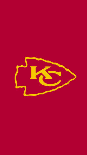 Chiefs Red Minimalist Phone Wallpaper