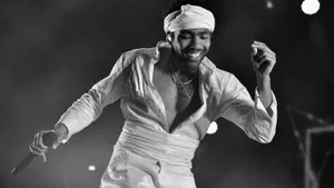 Childish Gambino Performing Livein Concert Wallpaper