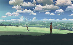 Chill Anime 5 Centimeters Per Second Wallpaper