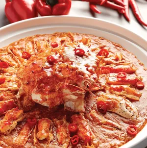 Chilli Crab Meat Dish Wallpaper