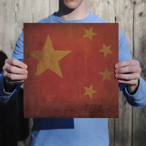 China Flag Hand Held Wallpaper