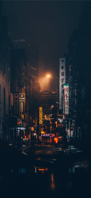 Chinatown New York Iphone Ios 10 Wallpaper