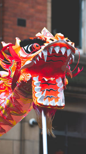 Chinese New Year Dragon Dance Wallpaper