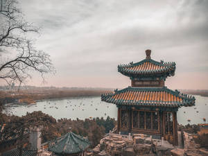 Chinese Temple Photography Wallpaper