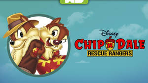 Chip N Dale Rescue Rangers Show Poster Wallpaper