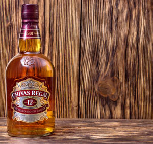 Chivas Regal Against Wood Wallpaper