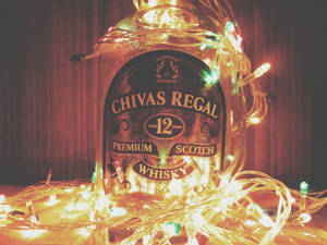 Chivas Regal With Fairy Lights Wallpaper