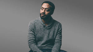 Chiwetel Ejiofor During An Interview For The Talks Wallpaper